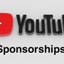 YouTube sponsorships