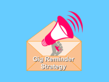 Gig reminder strategy