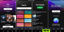 Spotify new UI on the Music 3.0 blog