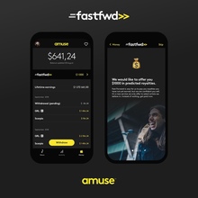 Amuse Fast Forward graphic on the Music 3.0 Blog