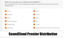 SoundCloud Premier Distribution graphic on the Music 3.0 Blog
