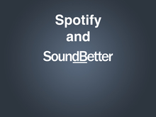 Spotify and SoundBetter image