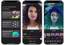 Meta Spark AR Go AR creation tool app post on the Music 3.0 blog