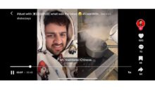 TikTok horizontal full screen mode