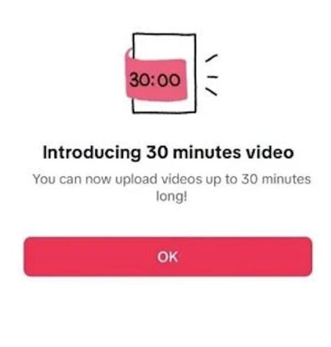 30 minute TikTok