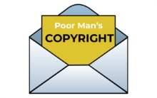 Poor man's copyright